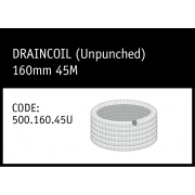 Marley DrainCoil (Unpunched) 160mm 45M - 500.160.45U